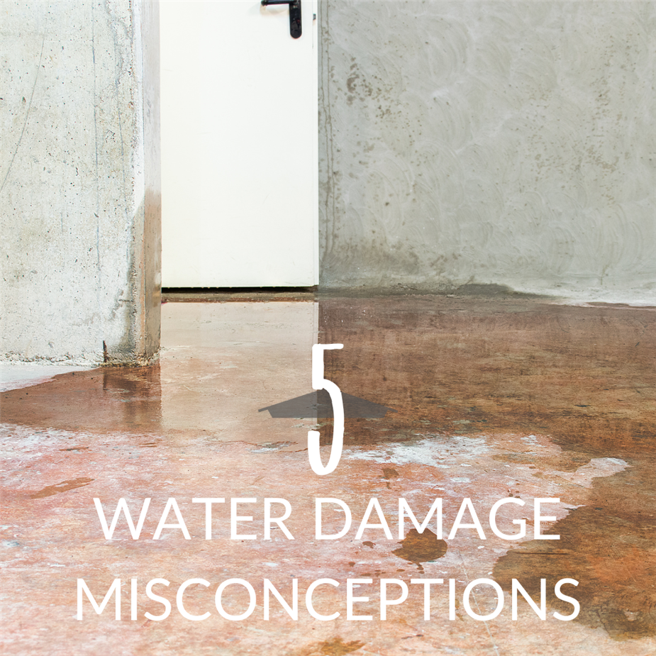 5 Water Damage Misconceptions