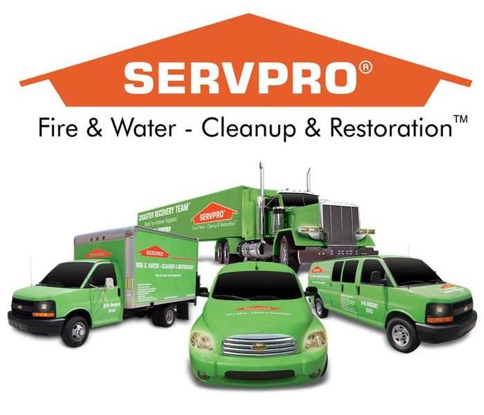 Why Choose SERVPRO of Fontana - image of green SERVPRO vehicles