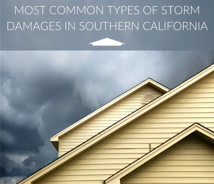 Most Common Types of Storm Damages in Southern California